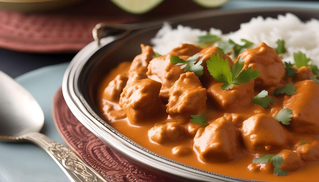 butter chicken resepti