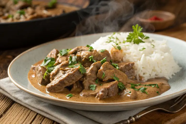 Stroganoff Resepti